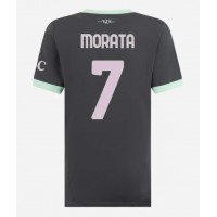 Billiga AC Milan Alvaro Morata #7 Tredje fotbollskläder Dam 2024-25 Kortärmad